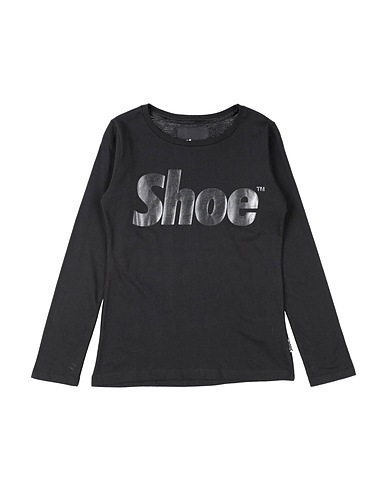 SHOE T-shirt Nero Cotone