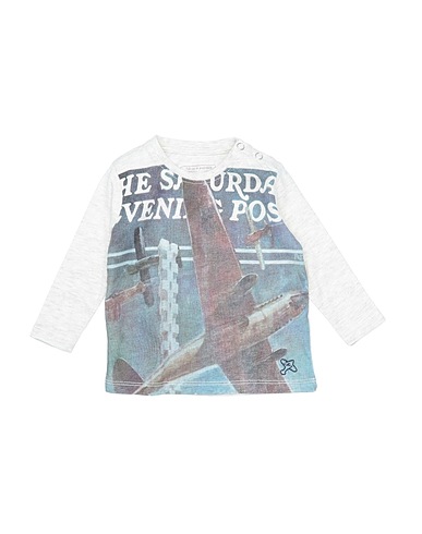 SP1 T-shirt Light grey 100% Cotton