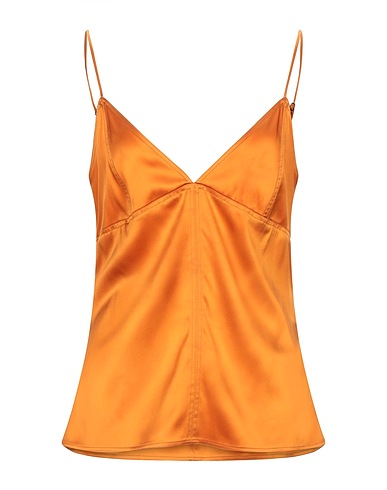 BOTTEGA VENETA Camisole Arancione 95% Seta, 5% Elastan
