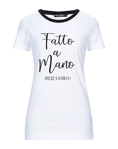 DOLCE&GABBANA T-shirt White 100% Cotton