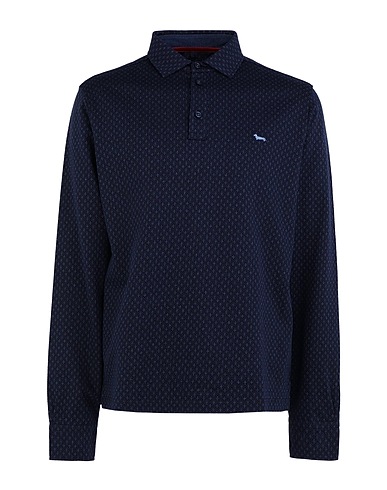 HARMONT & BLAINE Polo Blu notte 100% Cotone