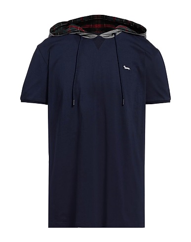 HARMONT & BLAINE T-shirt Navy blue 100% Cotton