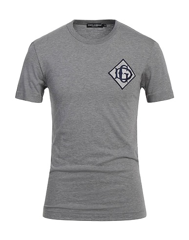 DOLCE&GABBANA T-shirt Grey 100% Cotton