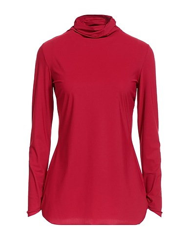 CHIARA BONI LA PETITE ROBE T-shirt Brick red 72% Polyamide, 28% Elastane