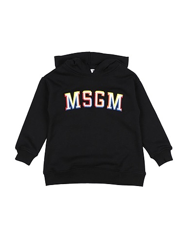 MSGM Sweatshirt Black 100% Cotton