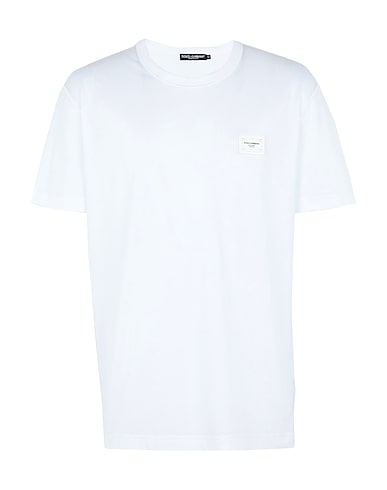 DOLCE&GABBANA Basic T-Shirt White 100% Cotton