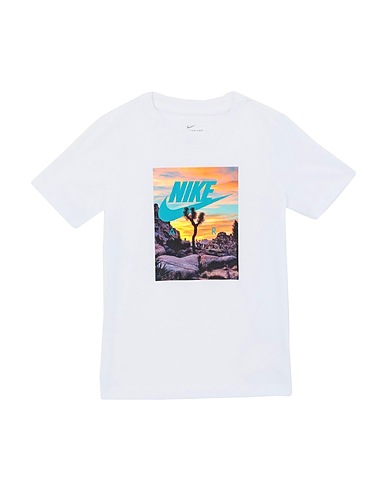 NIKE T-Shirt NIKE AIR PHOTO TEE
 Weiß 100% Baumwolle