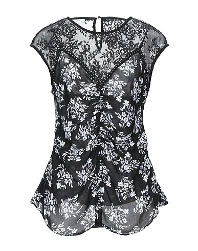 GUESS Top Black 100% Polyester