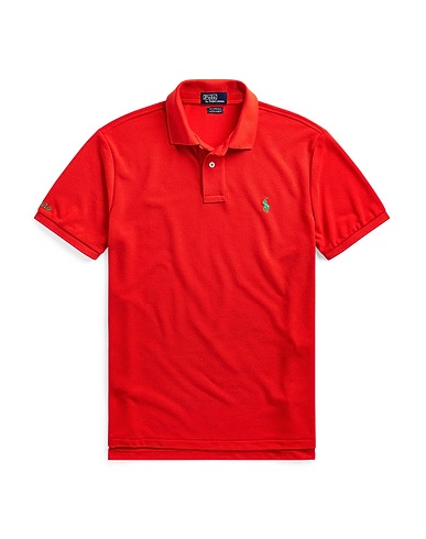POLO RALPH LAUREN Polo shirt THE EARTH POLO
 Coral 100% Recycled polyester