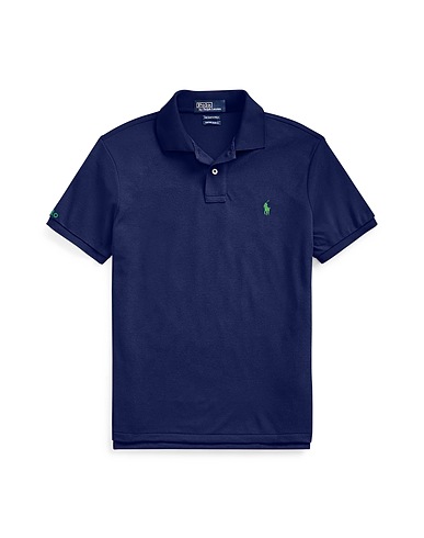POLO RALPH LAUREN Polo shirt THE EARTH POLO
 Midnight blue 100% Recycled polyester