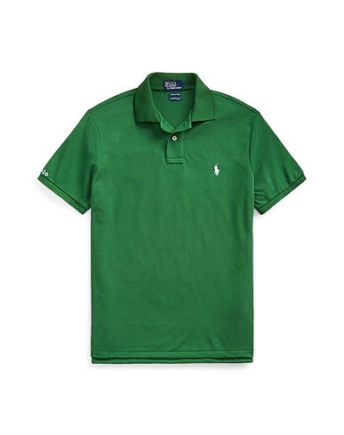 POLO RALPH LAUREN Поло THE EARTH POLO
 Зелёный 100% Переработанный полиэстер