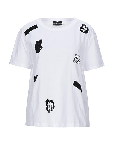 EMPORIO ARMANI T-shirt White 100% Cotton