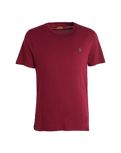 POLO RALPH LAUREN ベーシックTシャツ CUSTOM SLIM CREWNECK T-SHIRT
 ボルドー コットン 100%