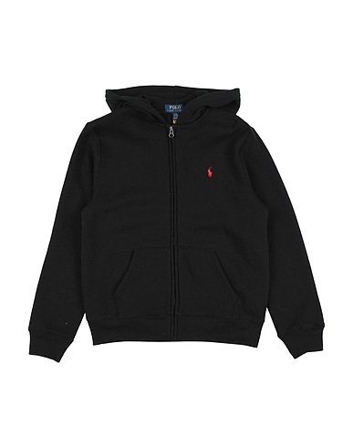 POLO RALPH LAUREN Sweatshirt Black 84% Cotton, 16% Polyester