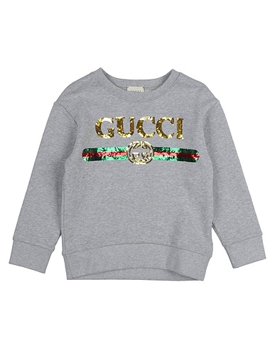 GUCCI Sweat-shirt Gris 100% Coton