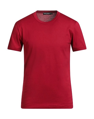 DOLCE&GABBANA Basic T-shirt Brick 100% Cotton