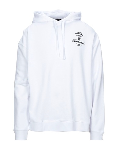 RAF SIMONS Hoodie Weiß 100% Baumwolle