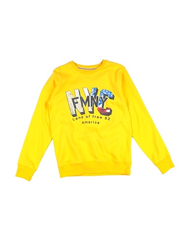 FRED MELLO Sweatshirt Marigold 100% Cotton