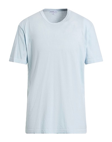 JAMES PERSE Camiseta básica STANDARD Azul celeste 100% Algodón