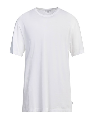 JAMES PERSE Basic T-Shirt STANDARD White 100% Cotton