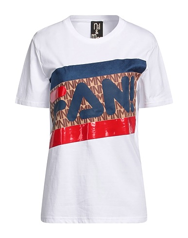 NIL+MON T-shirt White 100% Cotton