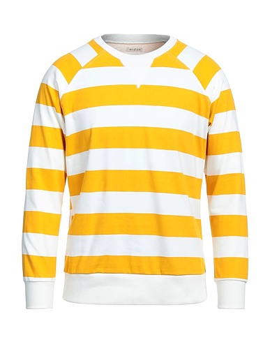 ATTREZZERIA 33 Felpa Giallo ocra 100% Cotone
