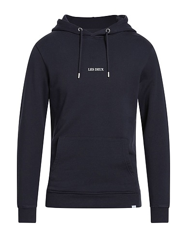 LES DEUX Felpa Blu navy 100% Cotone