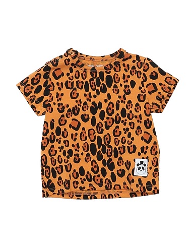MINI RODINI T-shirt Camel 95% Lyocell, 5% Elastane