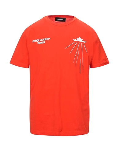 DSQUARED2 T-shirt Orange 100% Cotton