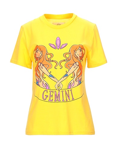 ALBERTA FERRETTI T-shirt Yellow 100% Cotton