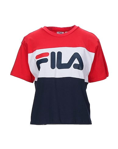 FILA T-shirt Red 100% Cotton