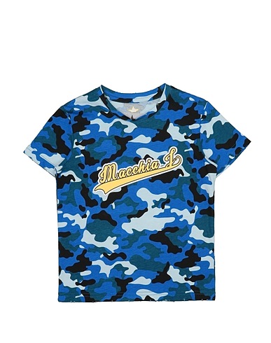 MACCHIA J T-shirt Blue 100% Cotton