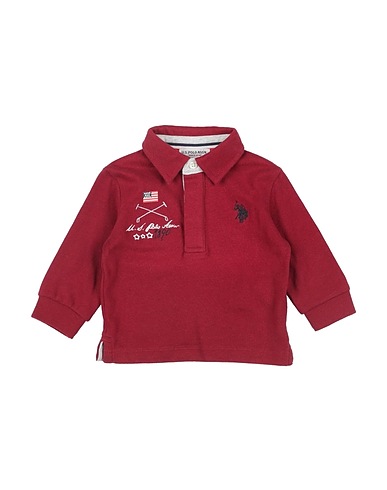 U.S.POLO ASSN. Poloshirt Bordeaux 100% Baumwolle