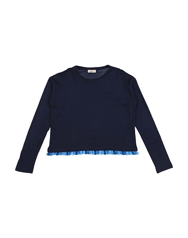 PINKO UP T-shirt Midnight blue 100% Cotton, Viscose, Polyester, Mohair wool, Polyamide