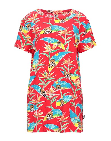 MOSCHINO Ｔシャツ SWIM レッド コットン 92% / ポリウレタン 8%
