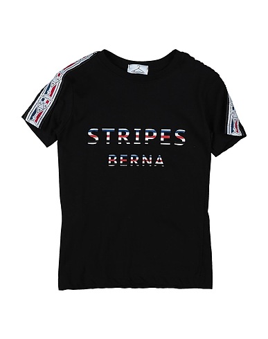 BERNA T-shirt Black 100% Cotton