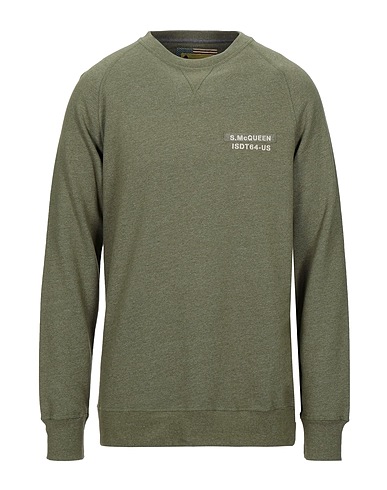 BARBOUR Sweatshirt Military green 60% Polyester, 40% Cotton