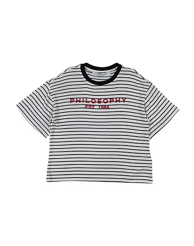 PHILOSOPHY di LORENZO SERAFINI T-shirt White 95% Modal, 5% Elastane, Cotton