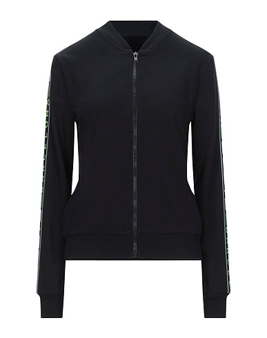 CUSTO BARCELONA Sweatshirt Black 100% Cotton, Elastane