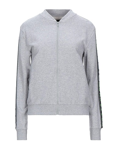 CUSTO BARCELONA Sweatshirt Grey 100% Cotton, Elastane