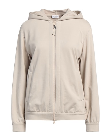 BRUNELLO CUCINELLI Felpa Beige 98% Cotone, 2% Elastan, Ottone