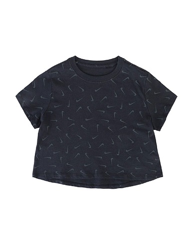NIKE T-shirt SWOOSH CROP TSHIRT
 Black 100% Cotton