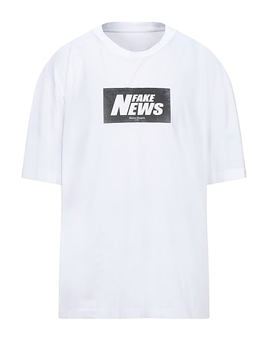 MAISON MARGIELA Oversize-T-Shirt White 100% Cotton