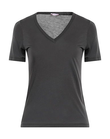 ROSSOPURO Basic T-shirt Lead 80% Modal, 20% Polyamide