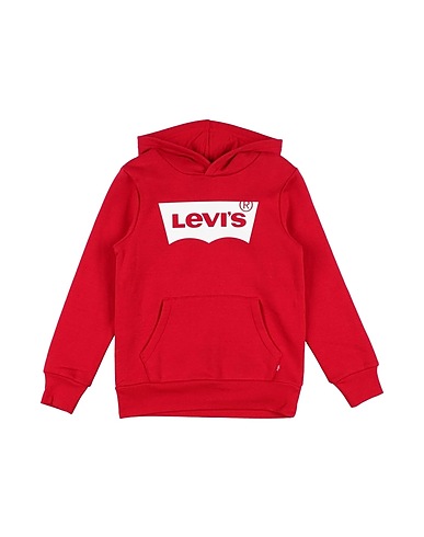 LEVI'S Sweatshirt Red 60% Cotton, 40% Polyester