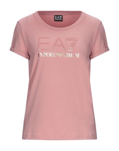 Ea7 T-shirts In Pink
