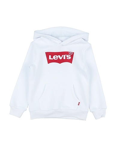 LEVI'S Sweatshirt White 70% Cotton, 30% Polyester