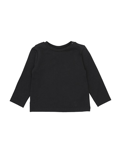 PLEASE T-shirt Black 95% Cotton, 5% Elastane