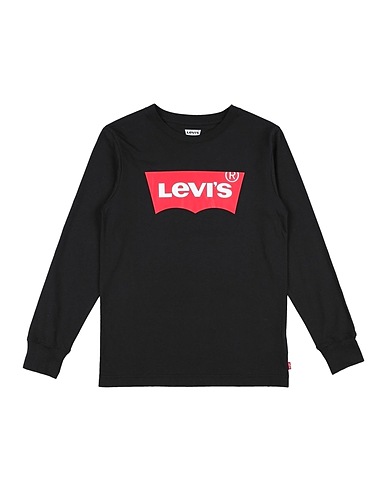 LEVI'S T-shirt Black 100% Cotton