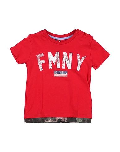 FRED MELLO T-shirt Red 100% Cotton